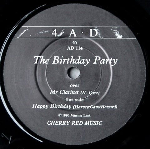 Birthday Party – Mr. Clarinet 7"