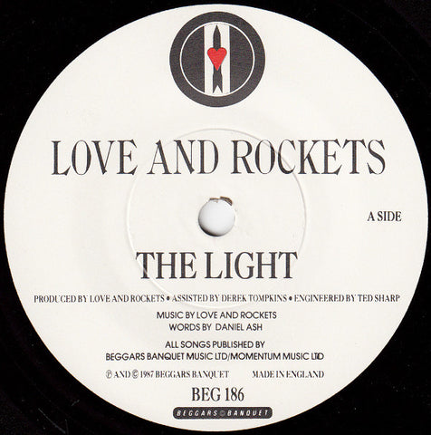 Love And Rockets – The Light 7"