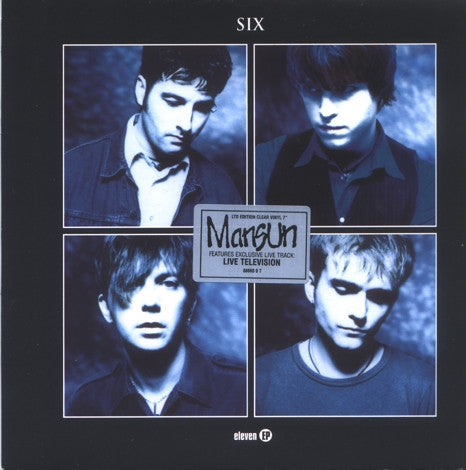 Mansun – Six 7" clear vinyl