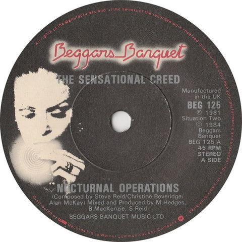 Sensational Creed – Nocturnal Operations 7"