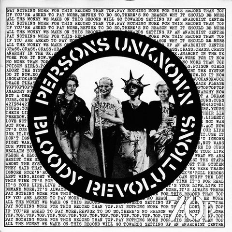 Crass / Poison Girls – Bloody Revolutions / Persons Unknown 7"