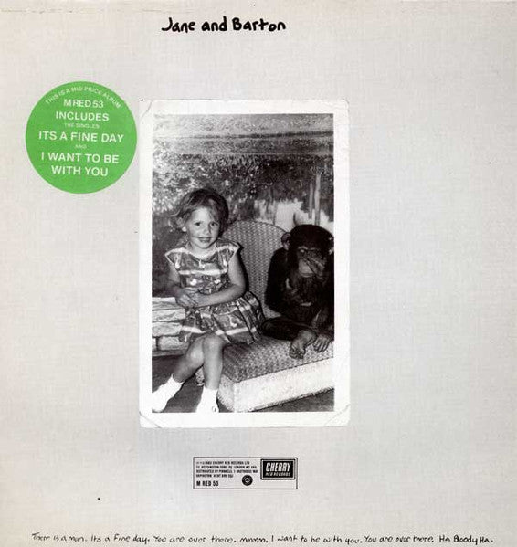 Jane And Barton‎– Jane And Barton LP
