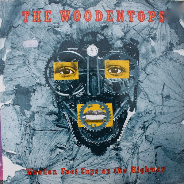 Woodentops ‎– Wooden Foot Cops On The Highway LP Blue Vinyl